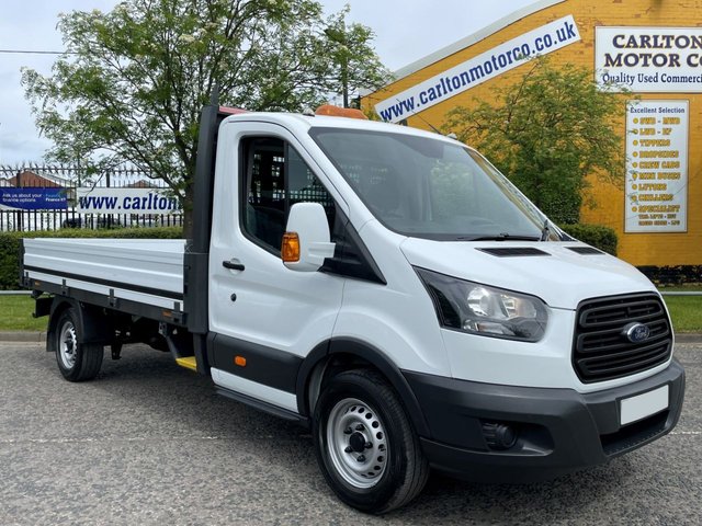 2018 68 Ford Transit 2.0 350 TDCi 130 BHP L3 12fFT DROPSIDE ALLOY BODY RWD