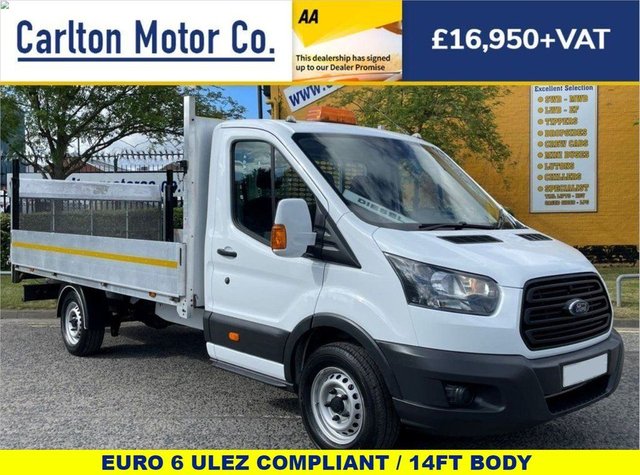 2018 68 Ford Transit 2.0 350 TDCi L5 130 BHP 14ft DROPSIDE+ T/LIFT RWD