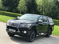 USED 2018 68 TOYOTA HI-LUX 2.4 INVINCIBLE X 4WD D-4D DCB 4d 147 BHP ** NO VAT * *  SAT NAV ** LOW MILES