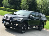 USED 2018 68 TOYOTA HI-LUX 2.4 INVINCIBLE X 4WD D-4D DCB 4d 147 BHP ** NO VAT * *  SAT NAV ** LOW MILES