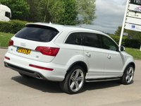 USED 2013 63 AUDI Q7 3.0 TDI QUATTRO S LINE PLUS 5d 245 BHP SLIDE AND TILT GLASS PANORAMIC ROOF