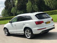 USED 2013 63 AUDI Q7 3.0 TDI QUATTRO S LINE PLUS 5d 245 BHP SLIDE AND TILT GLASS PANORAMIC ROOF