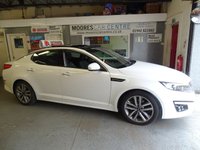 USED 2015 64 KIA OPTIMA 1.7 CRDI 3 ECODYNAMICS 4d 134 BHP HUGE SPEC !!     LEATHER **  PANROOF  **  REVERSE CAMERA