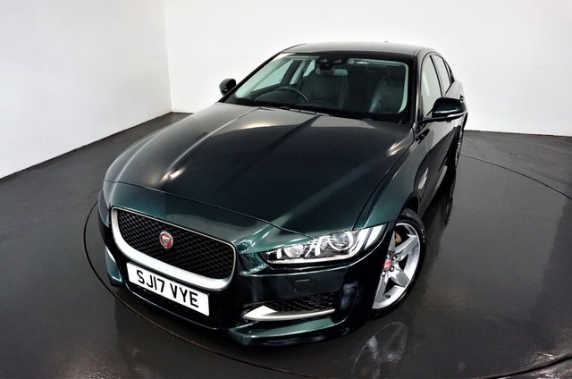 2017 17 Jaguar Xe 2.0 R-SPORT 4d AUTO-1 OWNER FROM NEW-AINTREE GREEN-BLUETOOTH-CRUISE CONTROL-DAB RADIO-PARKING SENSORS-CLIMATE CONTROL