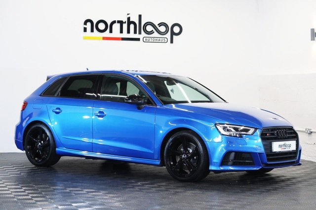 2017 17 Audi A3 2.0 S3 SPORTBACK TFSI QUATTRO BLACK EDITION 5d 306 BHP