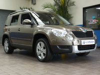 USED 2014 63 SKODA YETI 2.0 SE TDI CR DSG 5d 138 BHP LOW MILEAGE NICE TIDY EXAMPLE
