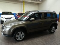 USED 2014 63 SKODA YETI 2.0 SE TDI CR DSG 5d 138 BHP LOW MILEAGE NICE TIDY EXAMPLE