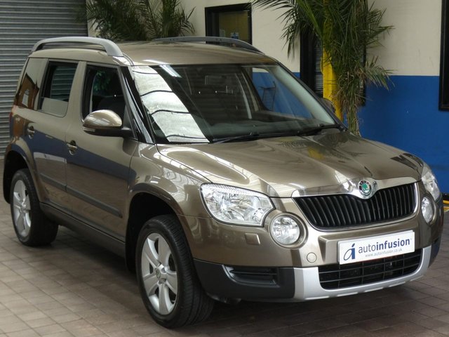 2014 63 Skoda Yeti 2.0 SE TDI CR DSG 5d 138 BHP