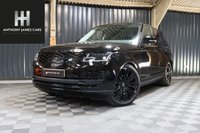 USED 2018 68 LAND ROVER RANGE ROVER 3.0 SDV6 AUTOBIOGRAPHY 5d 272 BHP TRIPLE BLACK AUTOBIOGRAPHY, MASSAGE SEATS, SLIDING PAN ROOF, TOWING, 360 SURROUND PARKING, 22 INCH GLOSS BLACK ALLOYS