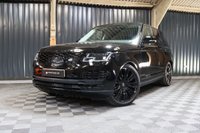 USED 2018 68 LAND ROVER RANGE ROVER 3.0 SDV6 AUTOBIOGRAPHY 5d 272 BHP TRIPLE BLACK AUTOBIOGRAPHY, MASSAGE SEATS, SLIDING PAN ROOF, TOWING, 360 SURROUND PARKING, 22 INCH GLOSS BLACK ALLOYS