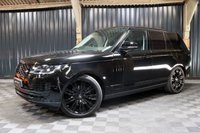 USED 2018 68 LAND ROVER RANGE ROVER 3.0 SDV6 AUTOBIOGRAPHY 5d 272 BHP TRIPLE BLACK AUTOBIOGRAPHY, MASSAGE SEATS, SLIDING PAN ROOF, TOWING, 360 SURROUND PARKING, 22 INCH GLOSS BLACK ALLOYS