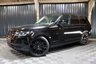 USED 2018 68 LAND ROVER RANGE ROVER 3.0 SDV6 AUTOBIOGRAPHY 5d 272 BHP TRIPLE BLACK AUTOBIOGRAPHY, MASSAGE SEATS, SLIDING PAN ROOF, TOWING, 360 SURROUND PARKING, 22 INCH GLOSS BLACK ALLOYS