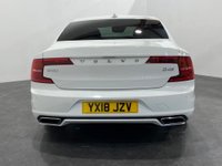 USED 2018 18 VOLVO S90 2.0 D4 R-DESIGN 4d 188 BHP In Stock S90 R Design Low mileage 25354 Miles Ice white ready for FREE UK DELIVERY