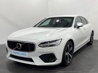 USED 2018 18 VOLVO S90 2.0 D4 R-DESIGN 4d 188 BHP In Stock S90 R Design Low mileage 25354 Miles Ice white ready for FREE UK DELIVERY