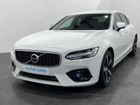 USED 2018 18 VOLVO S90 2.0 D4 R-DESIGN 4d 188 BHP In Stock S90 R Design Low mileage 25354 Miles Ice white ready for FREE UK DELIVERY