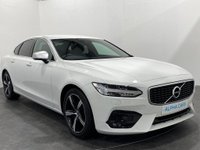 USED 2018 18 VOLVO S90 2.0 D4 R-DESIGN 4d 188 BHP In Stock S90 R Design Low mileage 25354 Miles Ice white ready for FREE UK DELIVERY
