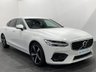 USED 2018 18 VOLVO S90 2.0 D4 R-DESIGN 4d 188 BHP In Stock S90 R Design Low mileage 25354 Miles Ice white ready for FREE UK DELIVERY