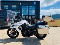 USED 2020 69 TRIUMPH TIGER 800 XRx, OFFICAL TRIUMPH LOW HEIGHT MODEL WITH ADV STYLE PANNIERS & TOP BOX