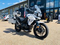 USED 2020 69 TRIUMPH TIGER 800 XRx, OFFICAL TRIUMPH LOW HEIGHT MODEL WITH ADV STYLE PANNIERS & TOP BOX