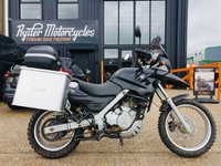 USED 2005 05 BMW F650 GS WITH ADV PANNIERS AND A TOP BOX