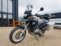 USED 2005 05 BMW F650 GS WITH ADV PANNIERS AND A TOP BOX