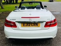 USED 2012 12 MERCEDES-BENZ E-CLASS 2.1 E220 CDI BLUEEFFICIENCY SPORT 2d 170 BHP AUTOMATIC CONVERTIBLE, AUTOMATIC
