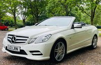 USED 2012 12 MERCEDES-BENZ E-CLASS 2.1 E220 CDI BLUEEFFICIENCY SPORT 2d 170 BHP AUTOMATIC CONVERTIBLE, AUTOMATIC