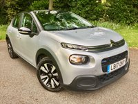 USED 2017 17 CITROEN C3 1.2 PURETECH FEEL 5d 68 BHP ONLY 21,000 MILES//2 OWNERS//ALLOYS//AIRCON//CRUISE CONTROL//GREAT SERVICE HISTORY 68 BHP ONLY 21,000 MILES//2 OWNERS//ALLOYS//AIRCON//CRUISE CONTROL//GREAT SERVICE HISTORY