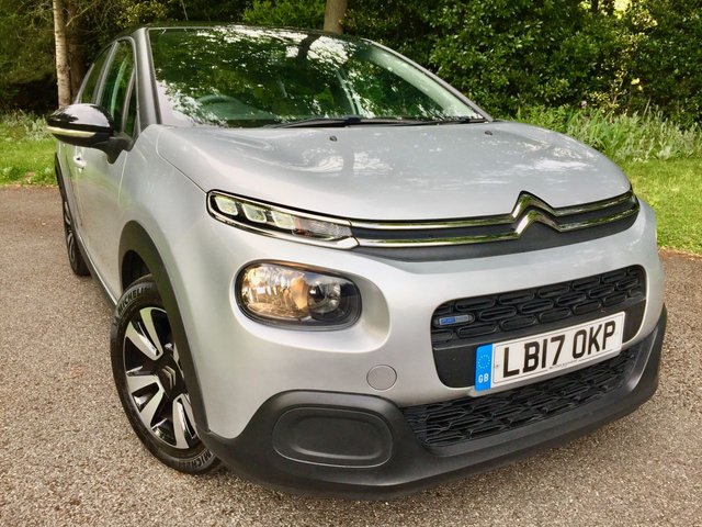 2017 17 Citroen C3 1.2 PURETECH FEEL 5d 68 BHP ONLY 21,000 MILES//2 OWNERS//ALLOYS//AIRCON//CRUISE CONTROL//GREAT SERVICE HISTORY