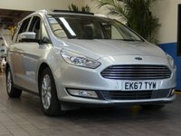 USED 2017 67 FORD GALAXY 2.0 TITANIUM X TDCI 5d 148 BHP SAT NAV LEATHER SUNROOF CAMERA