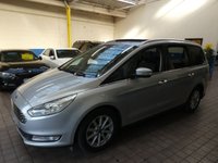 USED 2017 67 FORD GALAXY 2.0 TITANIUM X TDCI 5d 148 BHP SAT NAV LEATHER SUNROOF CAMERA