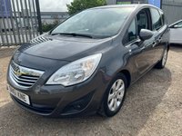 USED 2011 61 VAUXHALL MERIVA 1.4 SE 5d 138 BHP Very Low Mileage - Under 50K From New