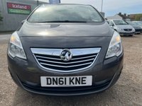 USED 2011 61 VAUXHALL MERIVA 1.4 SE 5d 138 BHP Very Low Mileage - Under 50K From New