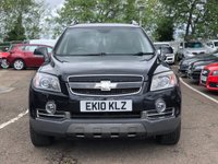 USED 2010 10 CHEVROLET CAPTIVA 2.0L LTZ VCDI 5d 148 BHP PRIVACY SCREEN +  18" ALLOY WHEELS +  FULL LEATHER TRIM +  CRUISE CONTROL +  CLIMATE CONTROL +  PARKING AID +