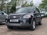 USED 2010 10 CHEVROLET CAPTIVA 2.0L LTZ VCDI 5d 148 BHP PRIVACY SCREEN +  18" ALLOY WHEELS +  FULL LEATHER TRIM +  CRUISE CONTROL +  CLIMATE CONTROL +  PARKING AID +