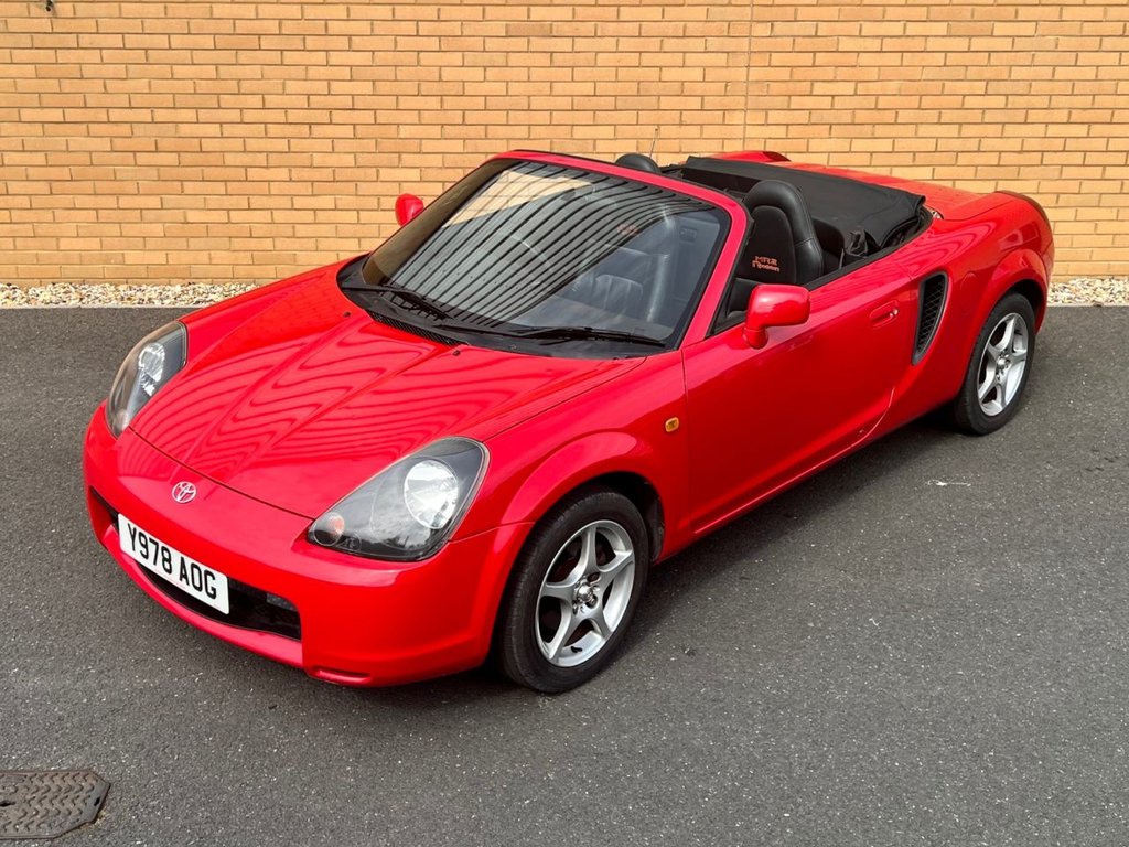 USED 2001 Y TOYOTA MR2 2d ROADSTER // 1.8 138 BHP // px swap 