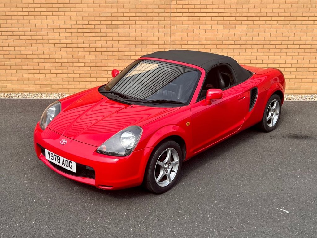 USED 2001 Y TOYOTA MR2 2d ROADSTER // 1.8 138 BHP // px swap 