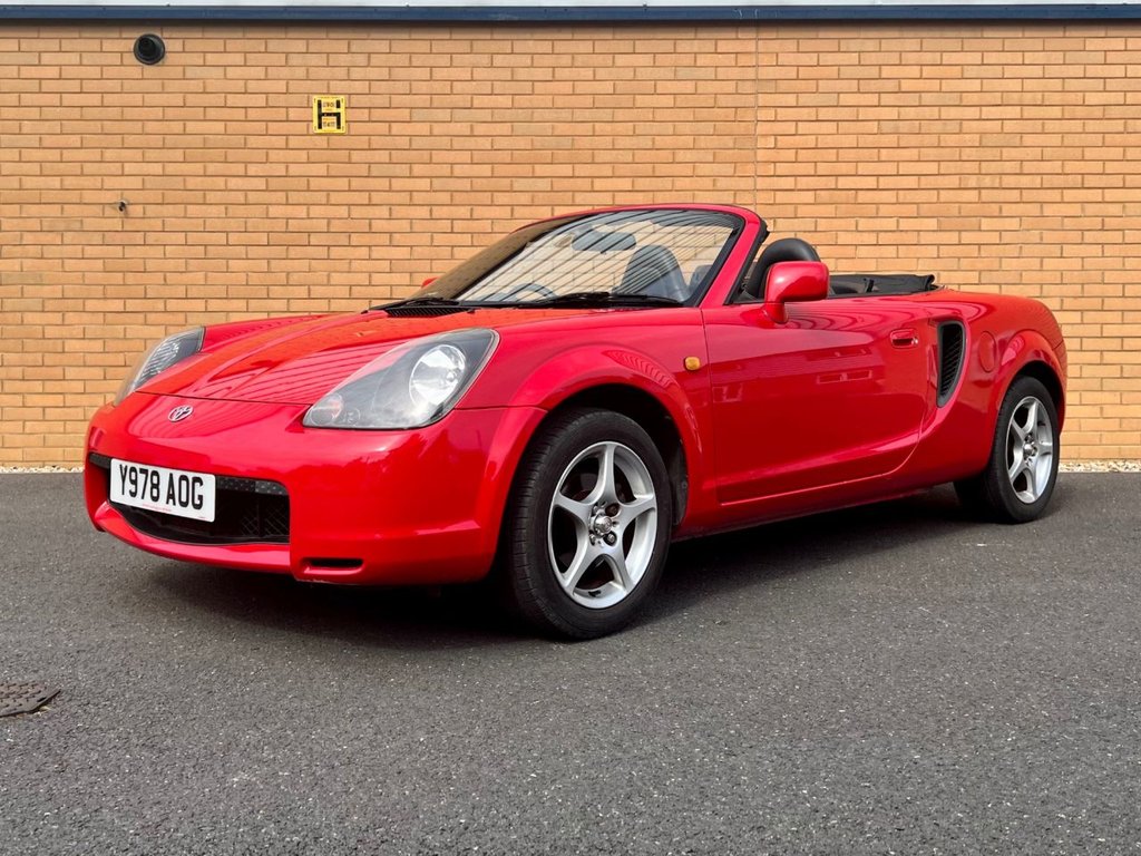 USED 2001 Y TOYOTA MR2 2d ROADSTER // 1.8 138 BHP // px swap 