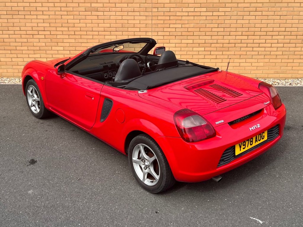 USED 2001 Y TOYOTA MR2 2d ROADSTER // 1.8 138 BHP // px swap 