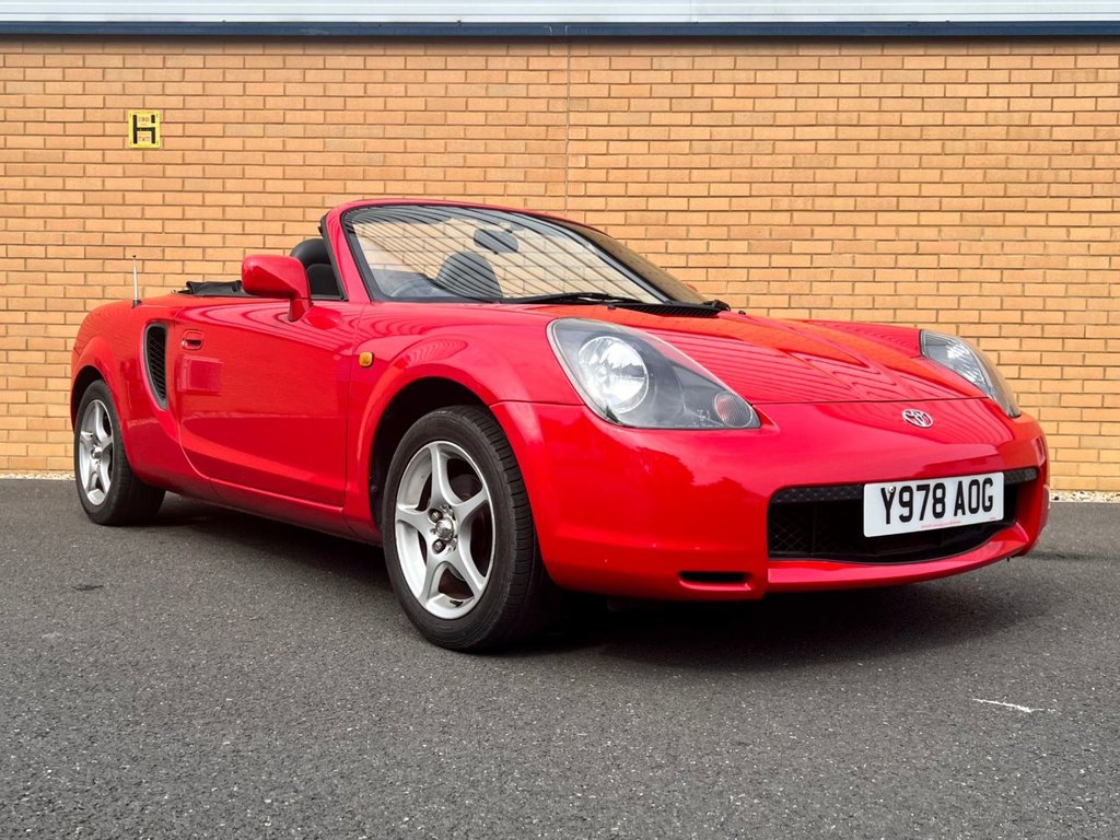 USED 2001 Y TOYOTA MR2 2d ROADSTER // 1.8 138 BHP // px swap 
