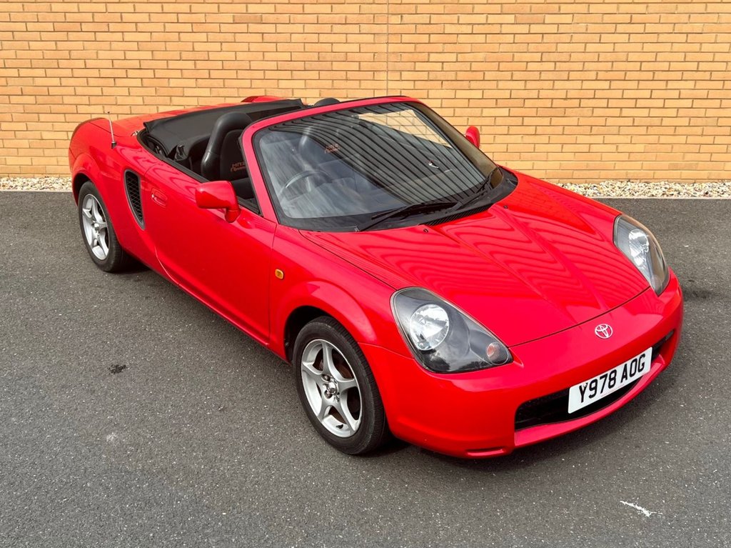 USED 2001 Y TOYOTA MR2 2d ROADSTER // 1.8 138 BHP // px swap 