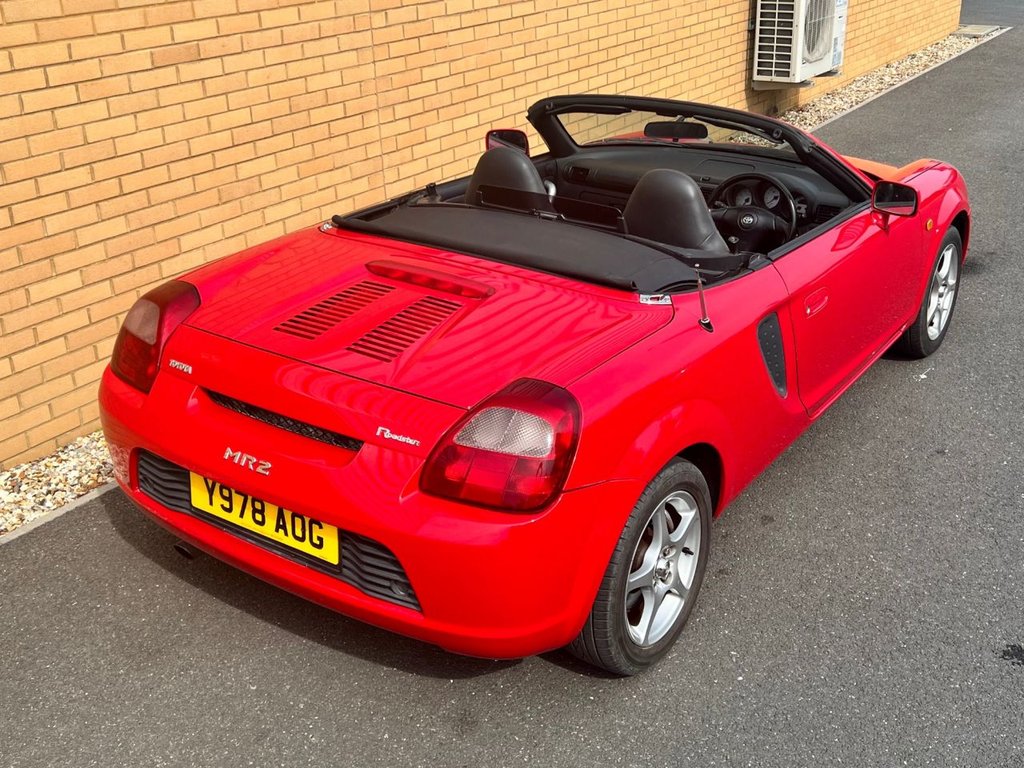 USED 2001 Y TOYOTA MR2 2d ROADSTER // 1.8 138 BHP // px swap 