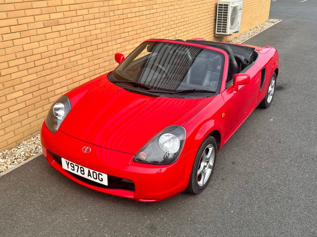 USED 2001 Y TOYOTA MR2 2d ROADSTER // 1.8 138 BHP // px swap 