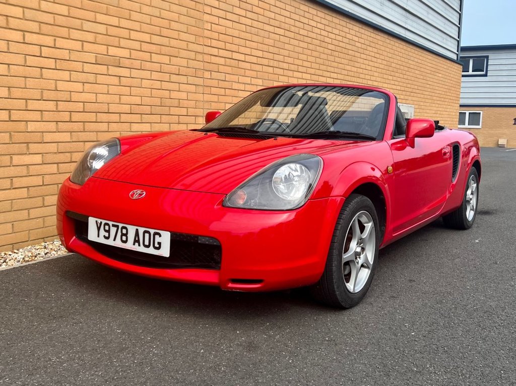 USED 2001 Y TOYOTA MR2 2d ROADSTER // 1.8 138 BHP // px swap 