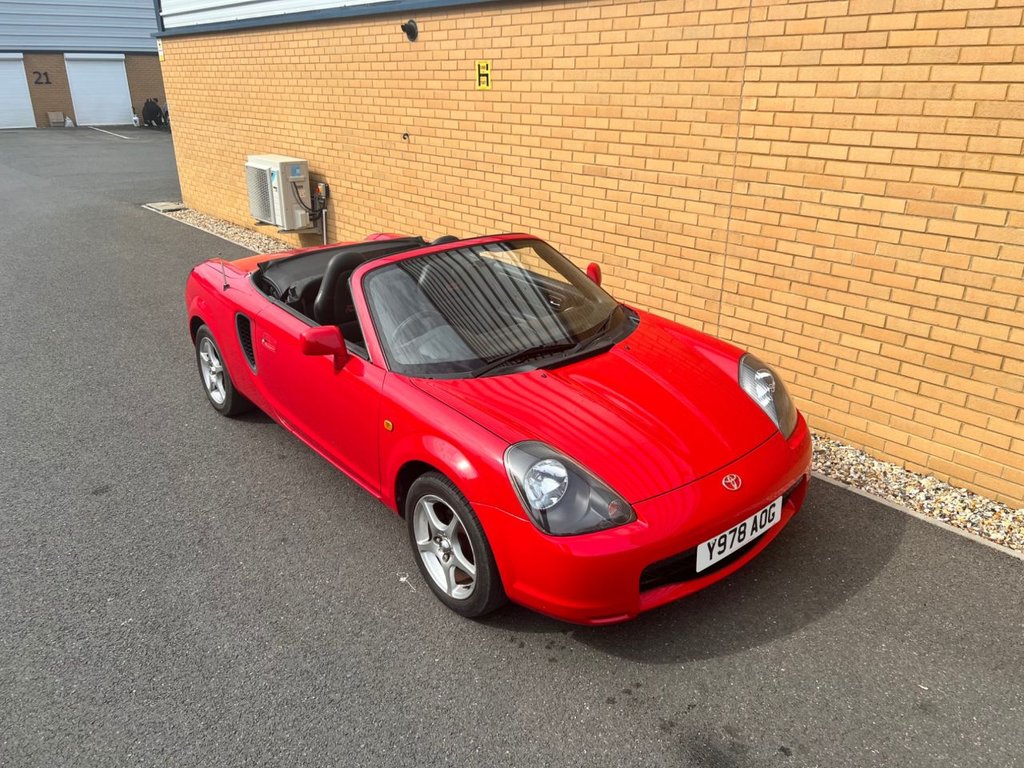 USED 2001 Y TOYOTA MR2 2d ROADSTER // 1.8 138 BHP // px swap 