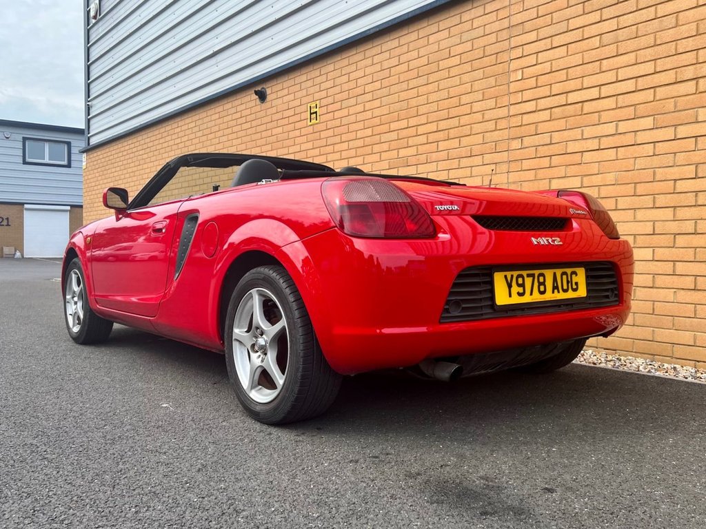 USED 2001 Y TOYOTA MR2 2d ROADSTER // 1.8 138 BHP // px swap 
