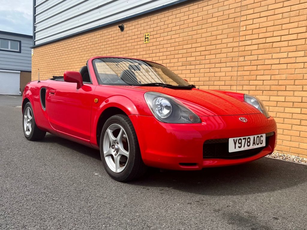 USED 2001 Y TOYOTA MR2 2d ROADSTER // 1.8 138 BHP // px swap 
