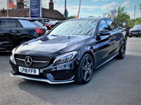 USED 2018 18 MERCEDES-BENZ C-CLASS 3.0 AMG C 43 4MATIC PREMIUM 4d 362 BHP FULL MERCEDES SERVICE HISTORY