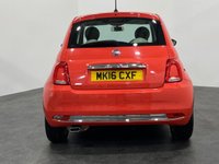 USED 2016 16 FIAT 500 1.2 LOUNGE 3d 69 BHP Striking Lounge 500 1.2 Glass Roof, grey and Ivory interior in stock and ready for FREE UK DELIVERY