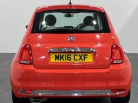 USED 2016 16 FIAT 500 1.2 LOUNGE 3d 69 BHP Striking Lounge 500 1.2 Glass Roof, grey and Ivory interior in stock and ready for FREE UK DELIVERY